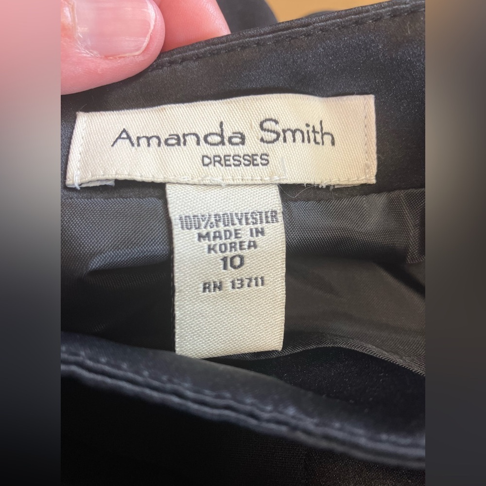 Amanda Smith Black Halter Sheath Mini Dress - Picture 8 of 8